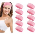thumbnail image 1 of ORUYROP Yoga Headbands (10 Pack) Soft Stretchy Elastic Cotton Multi-Function Sports Hair Band Wraps, 1 of 7