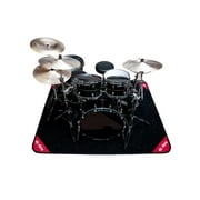 Vic Firth Deluxe Drum Rug, 6.5'x5.33' Gray