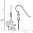 thumbnail image 2 of Sterling Silver S. Rh-Plated Logoart University Of Kentucky Xs Dangle Earrings (30 X 12) Made In United States ss006uk, 2 of 5