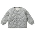 thumbnail image 2 of XXWXYD Kids Boys Girls School Coat Cotton Padded Jacket Inner Liner Jacket Winter Outerwear Warm Puffer Padded Coat Cold Weather Cotton Padded Warmth, 2 of 4