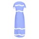thumbnail image 4 of Vestidos de Verano de Mujer Casual Cuello Redondo Bolsillos de Manga Corta Impresión Vestido Largo, Vestido Ligero de Poliéster para Diario, Fiesta Y Primavera, 4 of 6