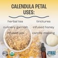 thumbnail image 3 of Pétalos de caléndula orgánicos J Mac Botanicals 113 g, 3 of 9