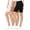 Brown-Mocha-Ivory, variant on Women's Casual Seamless High Waist Solid Biker Shorts Pants (Pack of 3)
