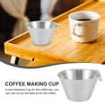 thumbnail image 2 of Tazas medidoras de acero inoxidable para café molido espresso Tazas de cocina Tazas espresso K, 2 of 3