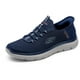 thumbnail image 1 of Zapatilla Skechers Summits de alta gama, manos libres, azul marino, para hombre, 8, 1 of 3