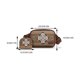 thumbnail image 2 of Fanny Pack Monedero Boho Bolso Bandolera con Cinturón Riñonera para Mujer Caqui, 2 of 4