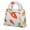 White, variant on Easter Handbag Clear Printing Felt Cute Carrot Rabbit Pattern DIY Candy Packing Tote Bag Home Decor