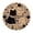 A, variant on Non Drink Coasters Absorbent Round Cup Mats with Cute Cat Pattern Decorative Table Protector for Kitchen Dining Bar Cafe Home