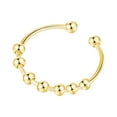 thumbnail image 1 of LSLJS Single Coil Beads Rotate Anxiety Bead Ring Suitable for Female, 1 of 1