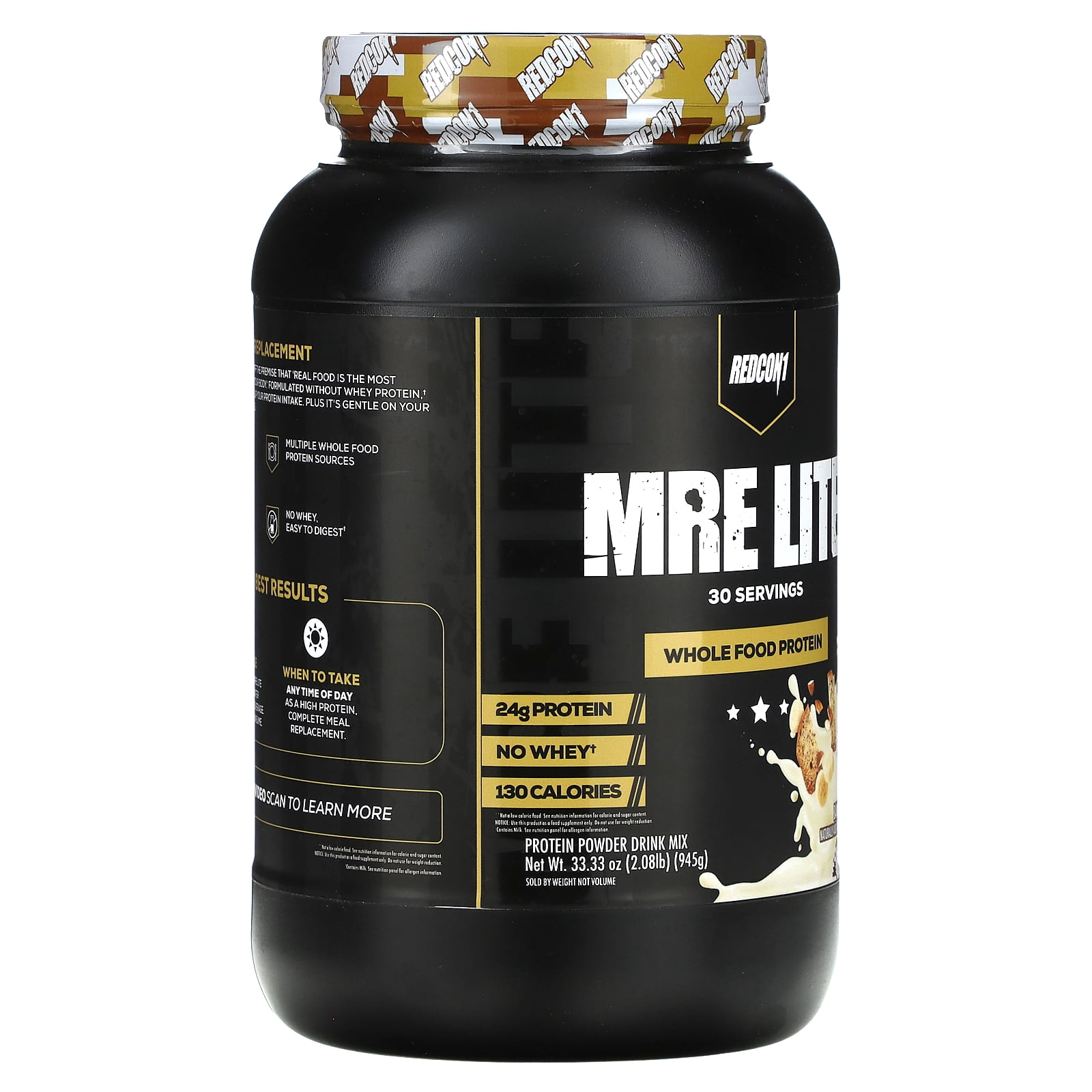 REDCON1 MRE LITE WHOLE FOOD PROTEIN- Banana Nut Bread
