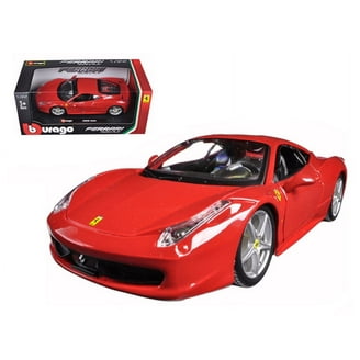 Fiat Abarth 695 Ferrari Tribute Yellow 1/24 Diecast Car Model by
