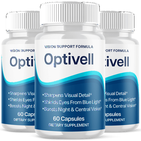 Optivell Vision Care Pills Advanced Formula Eye Health Supplement 180 Capsules