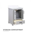 thumbnail image 3 of DHP Sunnybrooke 24 Inch Bathroom Vanity with Sink, Gray, 3 of 20