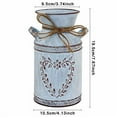 thumbnail image 5 of TTdayup Rustic Shabby Chic Vase for Flower - Vintage Farmhouse Vase  for Centerpieces Home Decor(Light Grey), 5 of 7