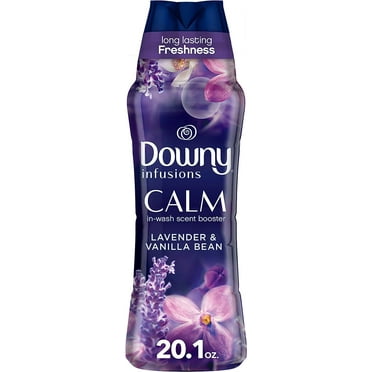 Downy Infusions Calm, 20.1 oz In-Wash Scent Booster Beads, Lavender and Vanilla Bean