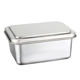 thumbnail image 2 of 3X Caja de almacenamiento de acero inoxidable con tapa Caja de almacenamiento de alimentos Caja de embalaje de ingredientes de cocina, B, 2 of 6