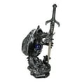 thumbnail image 6 of Legendary Silver Sorcerer Dragon Carrying Orb and Sword Letter Opener Figurine, 6 of 10