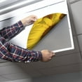 thumbnail image 4 of Octo Lights - Fluorescent Light Covers - 2x4 Flexible Ceiling Light Filters - For Classrooms and Offices - Flower 001, 4 of 6