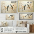 thumbnail image 4 of Designart "Simplistic Floral Birds Of Paradise IV" Birds Of Paradise Wall Art Living Room, 4 of 7