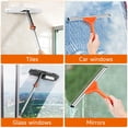 thumbnail image 4 of Chabatree Window Squeegee Cleaner Set 2-in-1 with Extendable Pole, Window Cleaning kit with Bendabl, 4 of 7