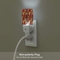 thumbnail image 5 of Pofeuu Warm Plants and Mushrooms Print Night Lights Plug into Wall with Dusk-to-Dawn Light Sensor, LED Nightlight for Bathroom, Adult, Hallway-EU, 5 of 7