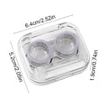 thumbnail image 3 of pstuiky Contact Lens Case Portable & Compact Travel Storage Box 1-Piece Holder for Daily Use & Travel Secure Lens Container Eyewear Accessory Organizer, 3 of 6
