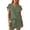 Green, variant on MuXiKeJi Clothes 2 Piece Sets for Women Summer Short Sets Travel Vacation Outfits Cap Sleeve Sweatsuit Side Slit Wide Leg Pants S-3XL