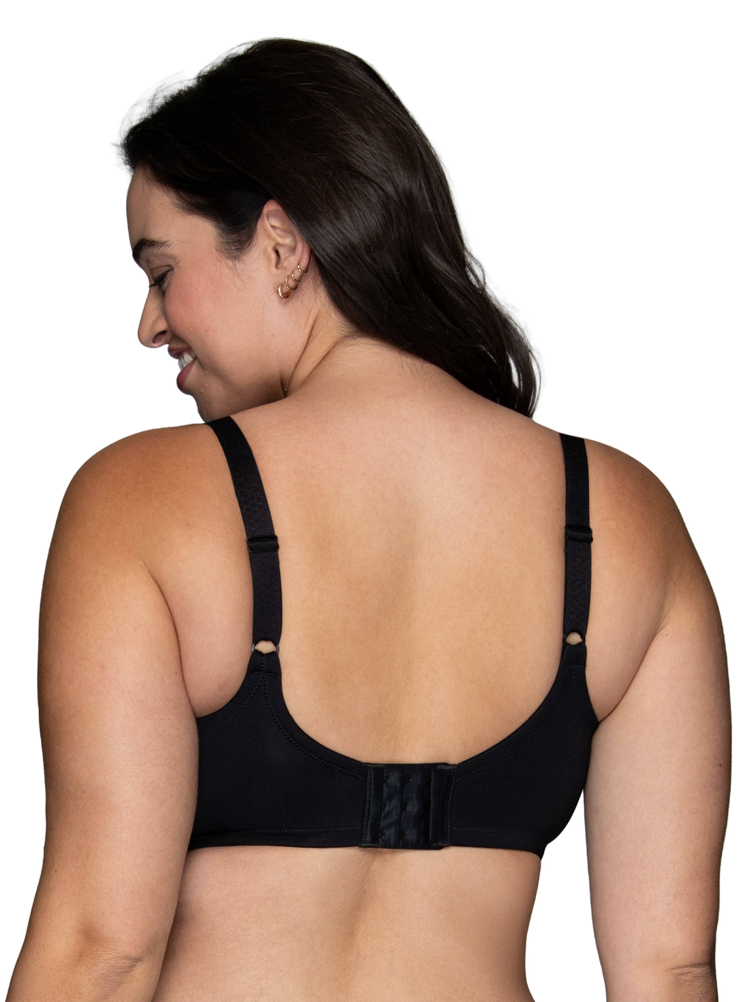 Vanity Fair Lingerie Women's Beauty Back Smoothing Underwire Minimizer Bra, Style 76080