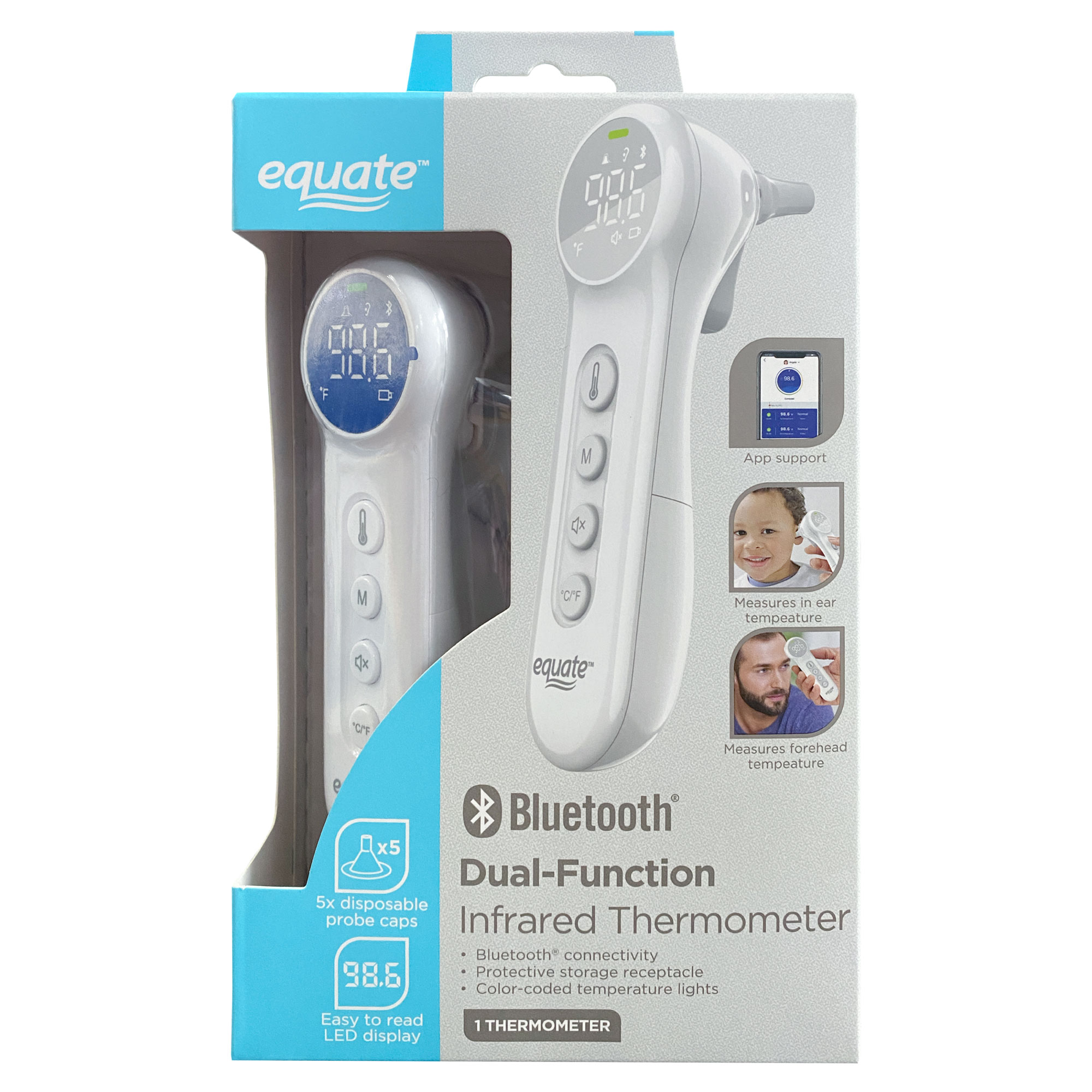Equate Bluetooth Infrared Thermometer photo 7