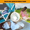 thumbnail image 5 of Funda de almohada de lactancia para bebé con cierre ajustable, funda de almohada de lactancia de algodón transpirable súper suave para bebé recién nacido, 5 of 5