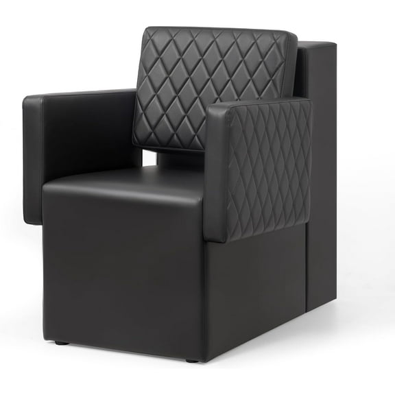 Ktaxon Dryer Chairs for Salon, Professional Hair Dryer Chair Fit for Hooded Dryer, Extra Wide Seat, Beauty Salon Barbershop Furniture, Black