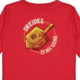 thumbnail image 4 of Inktastic Hanukkah Dreidel Game Boys or Girls Long Sleeve Toddler T-Shirt, 4 of 5