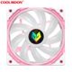 thumbnail image 1 of COOLMOON CPU Cooler 3 Pin ARGB FDB Bearing PWM PC Ventilador de refrigeración silencioso (rosa) Likrtyny  Componentes de Computadoras, 1 of 9