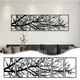 thumbnail image 1 of Xihbxyly Arte Floral de Metal, Adornos de Pared de Hierro Hechos a Mano, Decoración Inspirada En La Naturaleza, Versátil para Uso En Interiores y Exteriores, Elegante Decoración para El Hogar, Regalo, 1 of 7