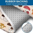 thumbnail image 4 of Colorful Mushroom Assortment Light Pink Pattern Bathroom Rugs Sets 3 Piece,Toilet Cover Set,Absorbent Non Slip Bathroom Mats Sets with U-Shaped Contour Rug Toilet Rug Set, 4 of 5