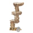 thumbnail image 3 of Plataforma De Loros, Soporte De Juego De Loros Resistente Al Desgaste De Madera De 2 Piezas, Para Juegos De Pájaros De Loros Octpeak Cage Toy, 3 of 8
