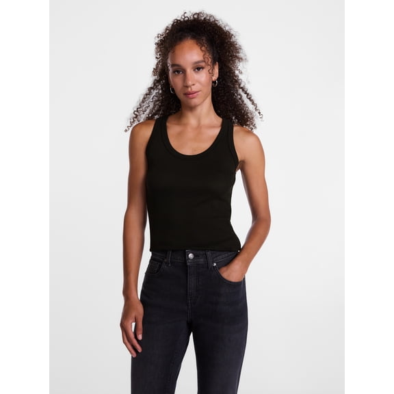 Scenario Women's Rib Tank Top, Sizes XS-XXXL