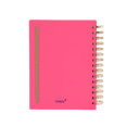 thumbnail image 2 of Libreta De Notas Bonita LuckyLy Notebook Pasta Dura Mod Penny Rosa 224 Páginas, 2 of 8