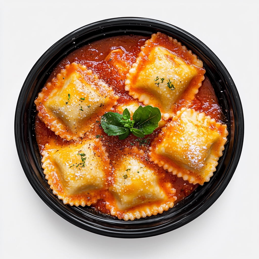 Grumpy Butcher Premium Meals Four Cheese Ravioli, 6 ct, 12 oz tray