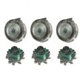 thumbnail image 1 of 3 cabezales de repuesto para afeitadora Philips RQ11 Dual Precision 3 piezas, modelo: 3 piezas QPUION, 1 of 5