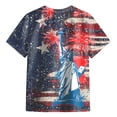 thumbnail image 4 of Gerichy Boys Tshirts,Boys 4th of July Shirt Toddler Kids Baby Boys Girls Letter Galaxy Print Short Sleeve Crewneck T Shirts Tops Tee Clothes For Children, 4 of 5