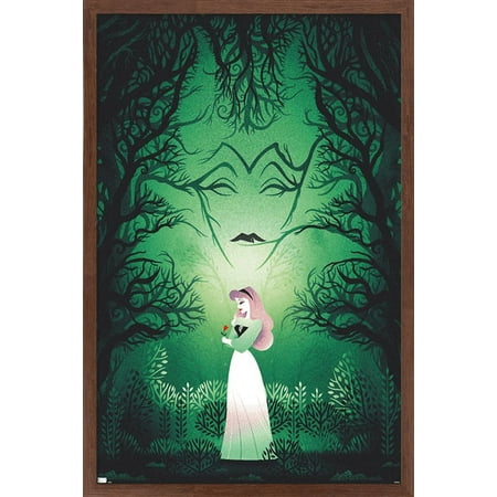 Disney Princess - Sleeping Beauty - Good vs Evil Wall Poster, 14.725" x 22.375", Framed