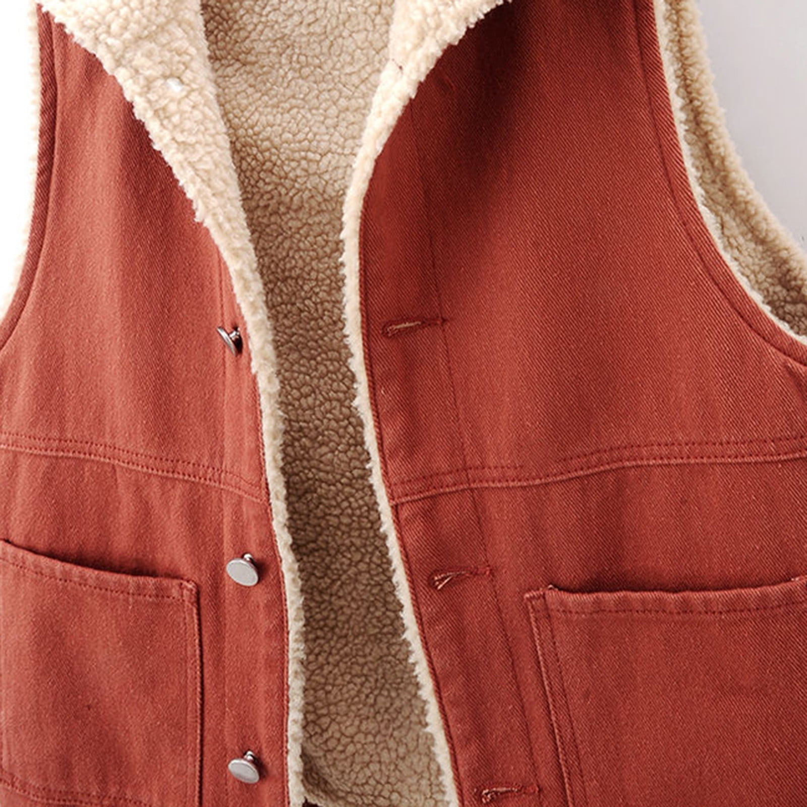 Homenesgenics Winter Clearance! Denim Jacket Women Jean Jackets Women Plus Fleece Jackets Long-sleeve Slim-fits Jacket Blouse Coat