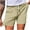 Khaki, variant on Njagoc3 Mens Solid Color Stretch Fit Tennis Shorts, Lightweight, for Summer Court Sports & Casual Outings
