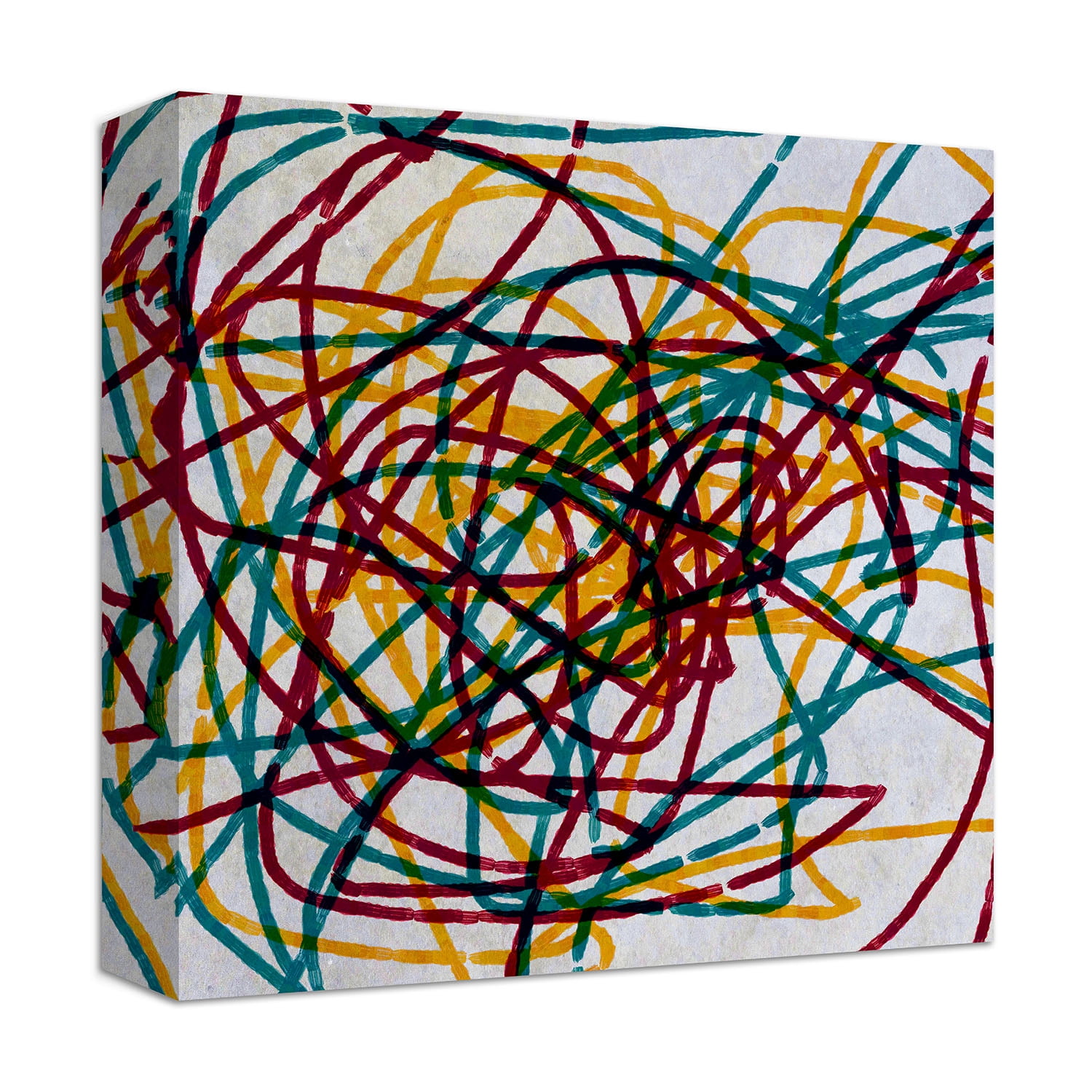 Artistic scribble, 20x20 WALL ART