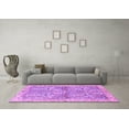 thumbnail image 3 of Ahgly Company Indoor Rectangle Animal Purple Traditional Area Rugs, 2' x 5', 3 of 4
