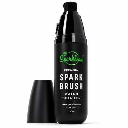 SparkBrush Soft-Bristle Gentle on All Metals, Jewelry, Watches