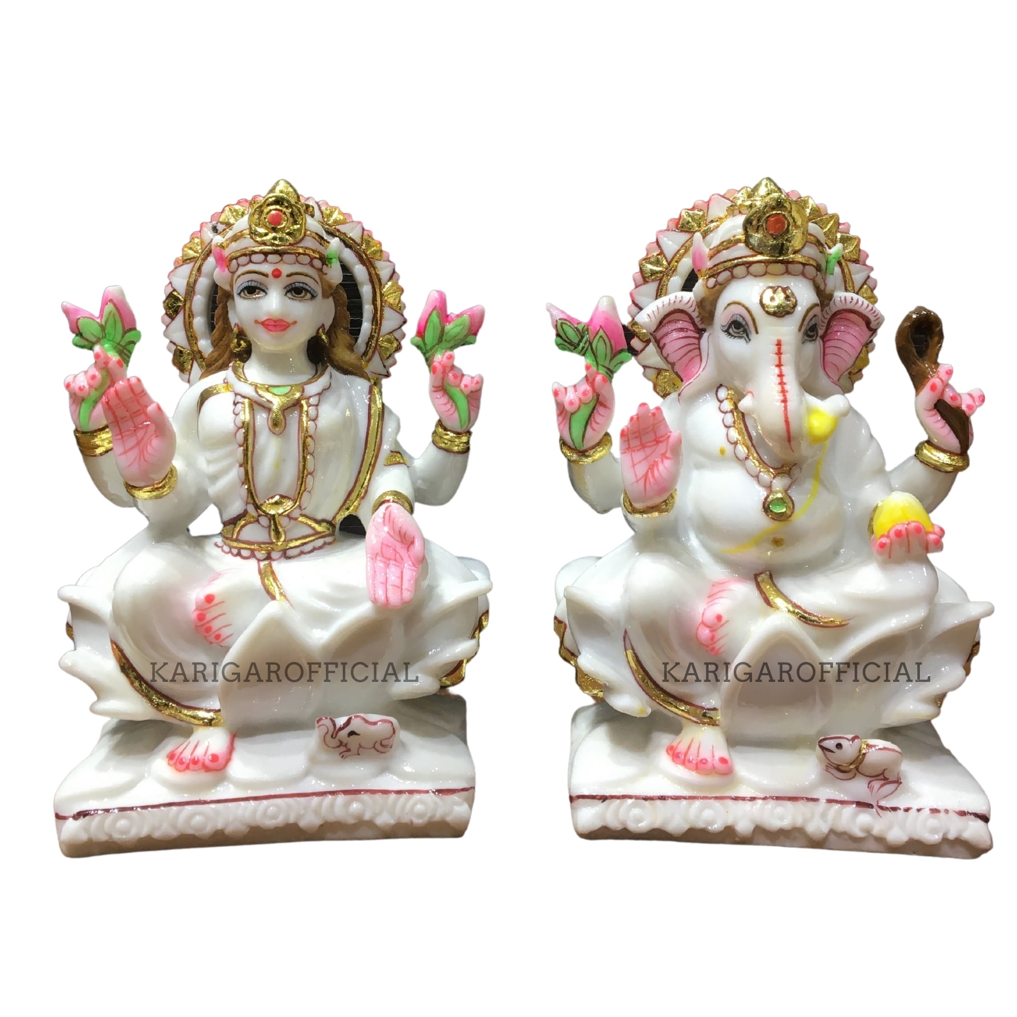 Ganesh Laxmi Statue For Diwali Pooja