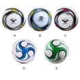 thumbnail image 4 of Balón de fútbol tamaño 5 Sonducket Paneles cosidos a máquina Blanco rojo, 4 of 6