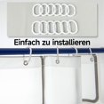 thumbnail image 4 of Cortina de baño antibacteriana, lavable, impermeable y antimoho, 4 of 6